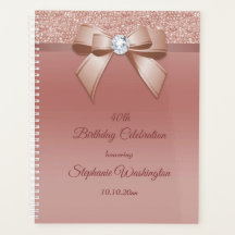 Sparkles & Glamor, Ro Guld Födelsedagsfest