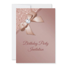 Sparkles & Ro Guld Glamor Födelsedagsfest