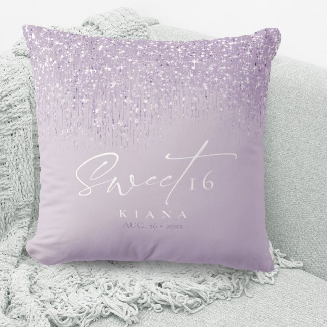 Sparkles Sweet sixteen Mauve ID912 Kudde (Skapare uppladdad)