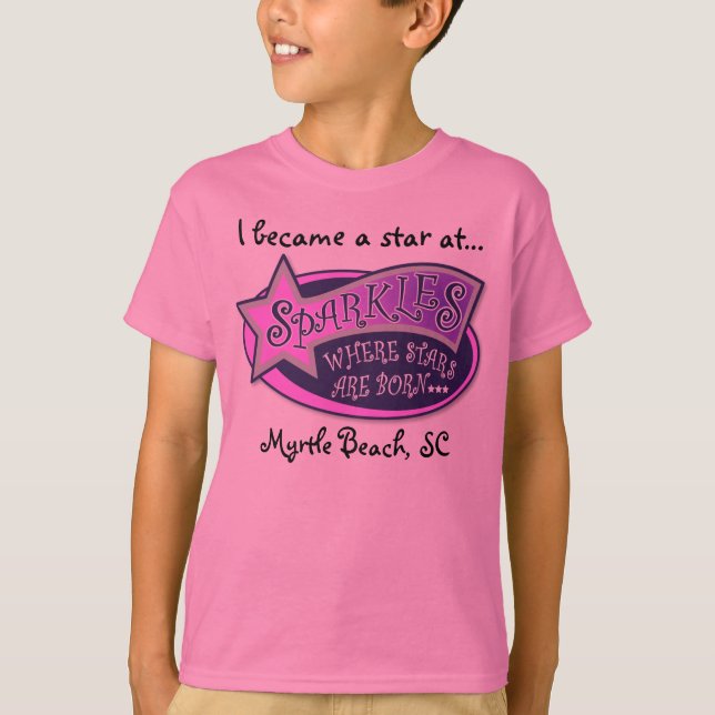 Sparklesstjärnautslagsplats T Shirt (Framsida)