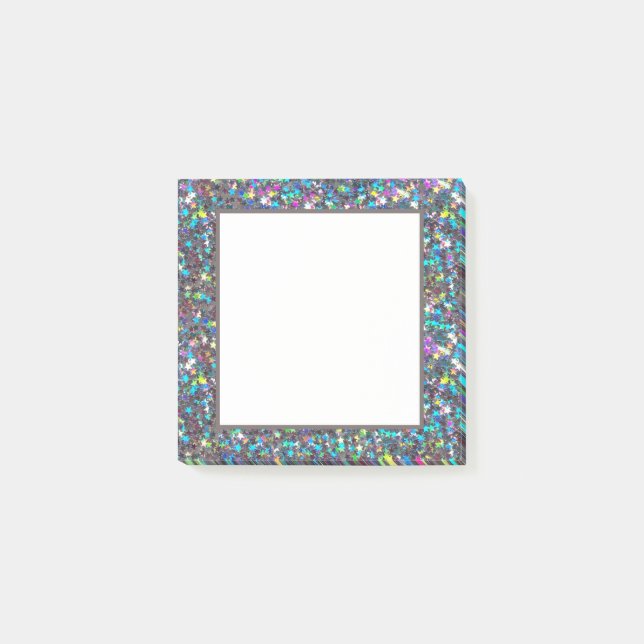 Sparklesstjärnor postar det noterar post-it block (Framsida)