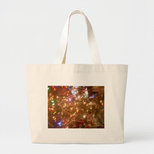 Sparklie Large Tote Bag Jumbo Tygkasse (Framsidan)
