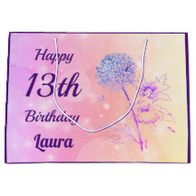 Sparkling 13th födelsedag för rosablommafe