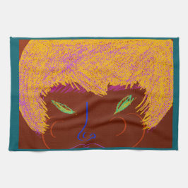 Sparkling Beauty Queen Kitchen Towel Kökshandduk