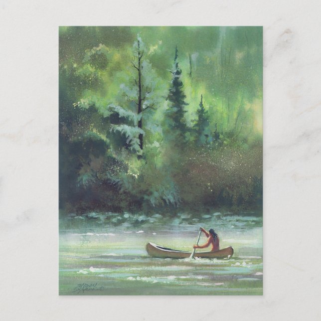 SPARKLING BEVATTNAR vid SHARON SHARPE Vykort (Framsida)