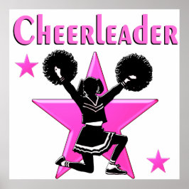 SPARKLING CHEERLEADER POSTER