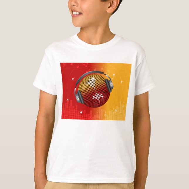Sparkling Disco Boll T Shirt (Framsida)