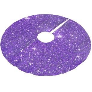 Sparkling glitterGlitz för moderiktiga lilor Julgransmatta Borstad Polyester