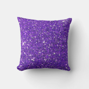 Sparkling glitterGlitz för moderiktiga lilor Kudde