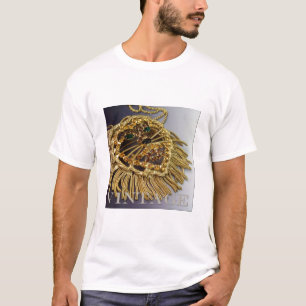 Sparkling lejon skjorta för Rhinestone T-shirt