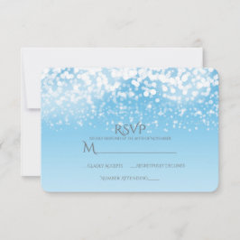 Sparkling Lights Romantisk Vintervärld RSVP OSA Kort