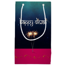 Sparkling lyckliga Diwali - den små gåvan hänger