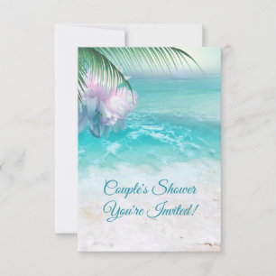 SPARKLING OCEAN VATTEN Couppes Shower Inbjudningar