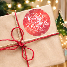 Sparkling Red Star God jul