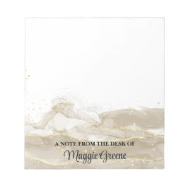 Sparkling Sand Pageant Stationery Small Notepad Anteckningsblock