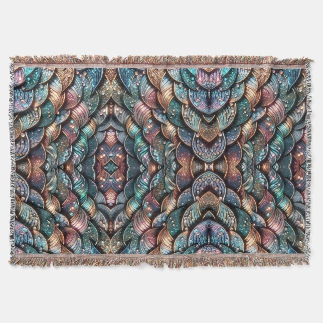 Sparkling Scales Filt (Framsidan)