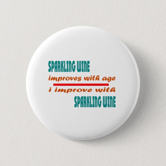 Sparkling vin förbättrar med ålder knapp (Framsida)