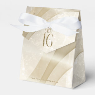 Sparkling virvlar runt sweet sixteenguld ID652 Presentaskar