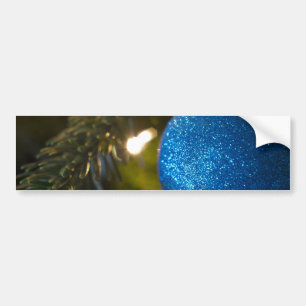 Sparkly Blue Ornament Bildekal