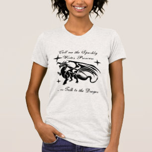 Sparkly författarePrincess T-tröja T Shirt