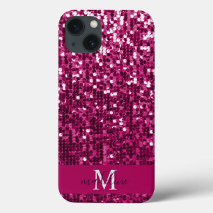 Sparkly Fuchsia Rosa Sequin/Glitter Namn