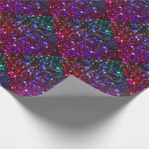 Sparkly glittermönster - jul