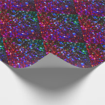 Sparkly glittermönster - jul