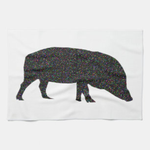 Sparkly Gris Kitchen Towel Kökshandduk