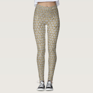 Sparkly Guld Leggings