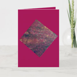 Sparkly guld och rosa hälsningskort tack kort