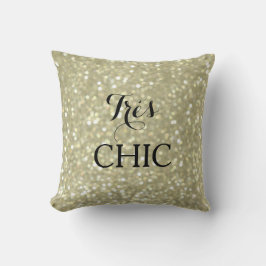 Sparkly Guld Pillow (CHIC) Kudde