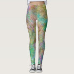 Sparkly Guld Rainbow Ljus Chevron Mönster Skriv ut Leggings<br><div class="desc">Leggings.</div>