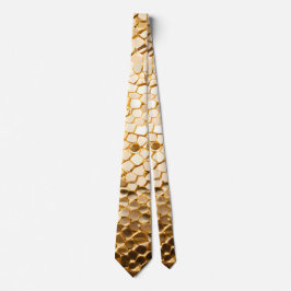 Sparkly Guld Sequin Neck Tie Slips