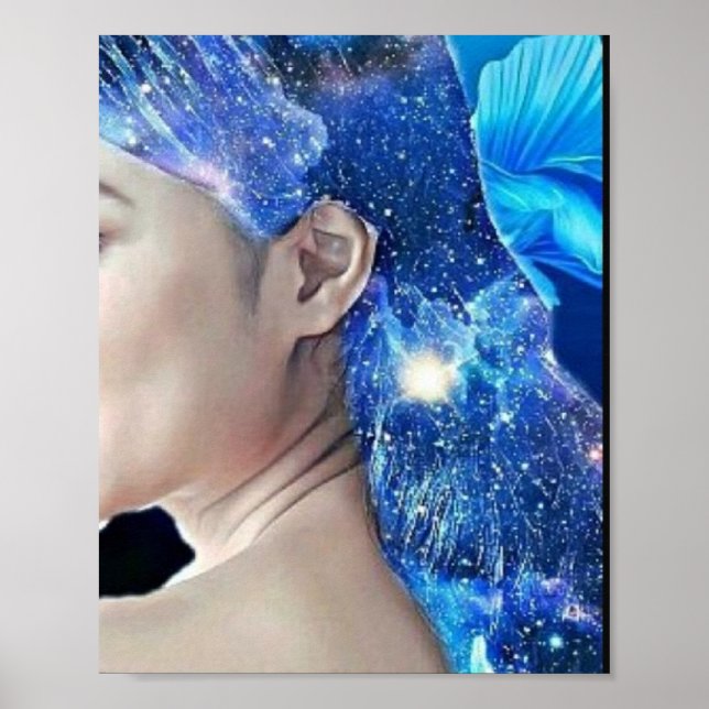 Sparkly Hair Poster (Framsidan)