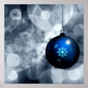 Sparkly jul poster