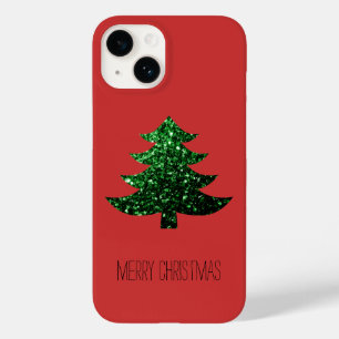 Sparkly Julgran grönt Red Personalize