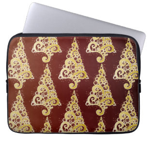 Sparkly Julgran Laptop Fodral
