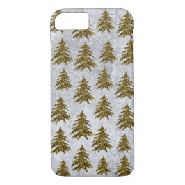 Sparkly Julgran på abstrakt papper