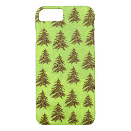 Sparkly Julgran på abstrakt papper