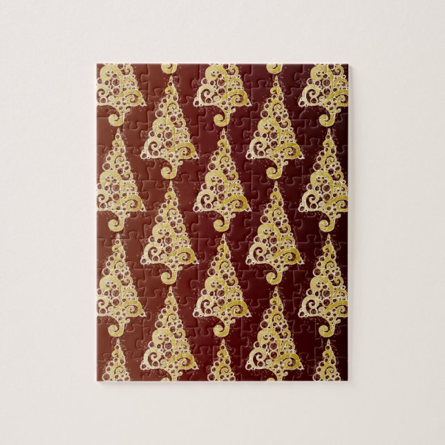 Sparkly Julgran Pussel (Vertikal)