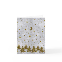 Sparkly Julgran, stjärnor på abstraktens pappra