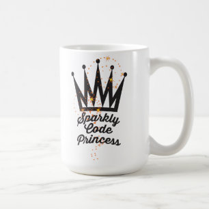 Sparkly kodifiera Princess Råna Kaffemugg