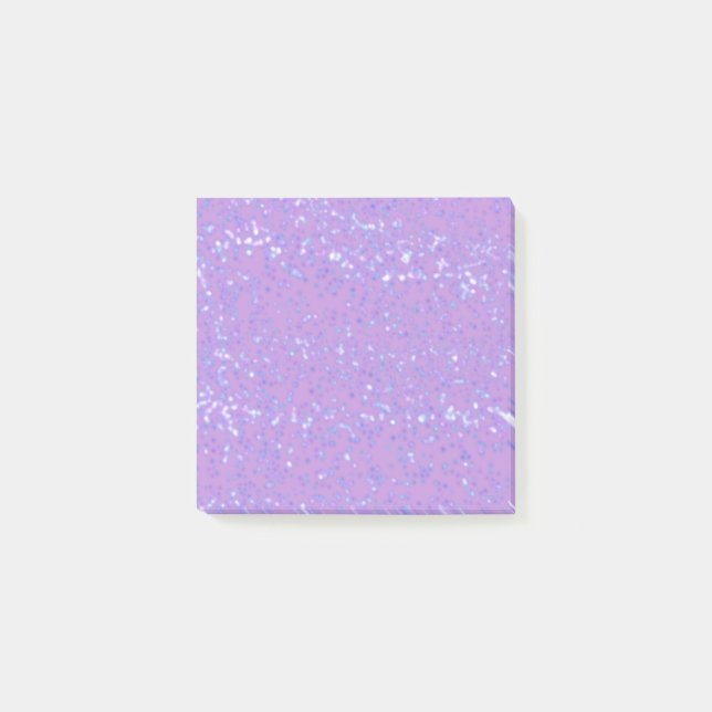 Sparkly Lila Post-it Block (Framsida)