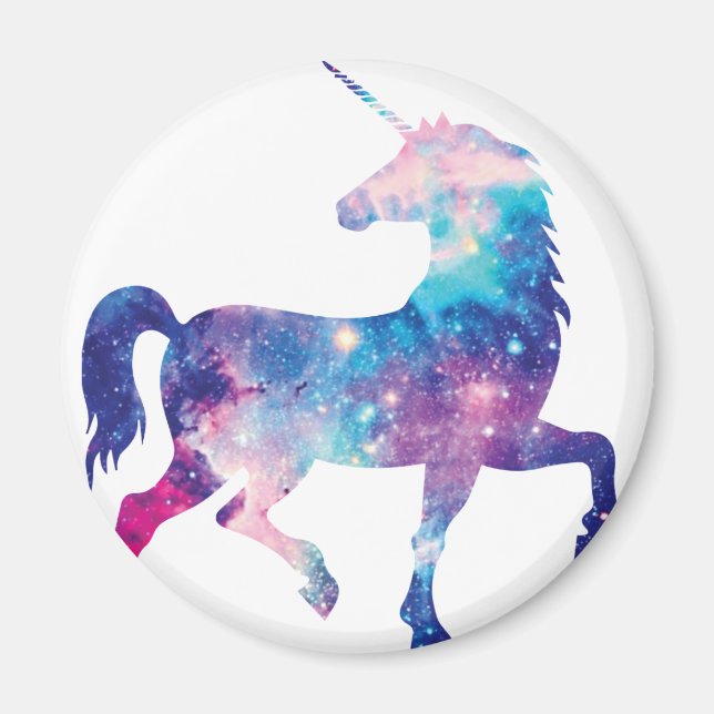 Sparkly Magic Unicorn Magnet (Framsidan)