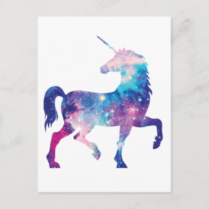 Sparkly Magic Unicorn Vykort