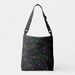 Sparkly Multifärgad Stars Axelväska