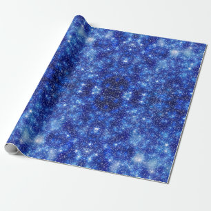 Sparkly och Starry Night Himmel Presentpapper