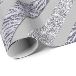 Sparkly Rand - Silver & Silver a) Presentpapper