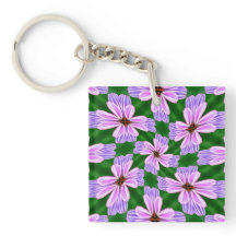 Sparkly Rosa Flowers Mönster