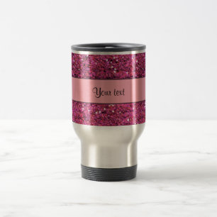 Sparkly rosaglitter resemugg